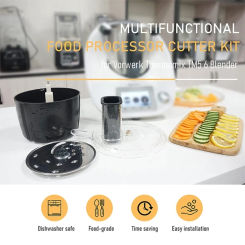 Food Processor Container Cutter  Multifunctional Cooking Machine Accessory for-Vorwerk TM5 TM6 Blender Shredding Disc