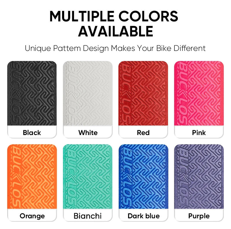 Description Picture 4 of itemBUCKLOS Road Bicycle Handlebar Tape Non-slip PU EVA Bike Handlebar Strap Racing Bike Drop Bar Tape Road Cycling Accessories