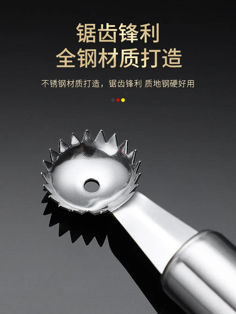 Description Picture 3 of itemStrawberry Huller Metal Tomato Stalks Fruit Leaf Knife Stem Remover Gadget Strawberry Hullers Kitchen Accessories кухня