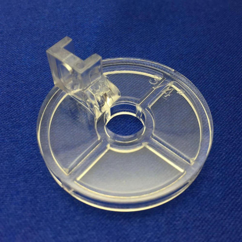 Description Picture 4 of itemClear Free-Motion Echo Quilting Embroidery Presser Foot Low Shank Sewing Machines 1/2" Sewing Foot Fits Pfaff, Viking, Brother