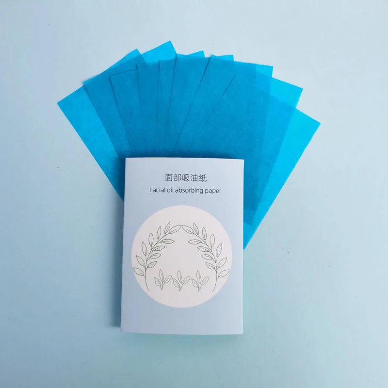 Description Picture 2 of item50PCS Facial Oil Absorbing Paper Face Oil Absorbing Paper Fragrance Portable Oil-absorbing Face Cleaning Beauty Makeup Tools