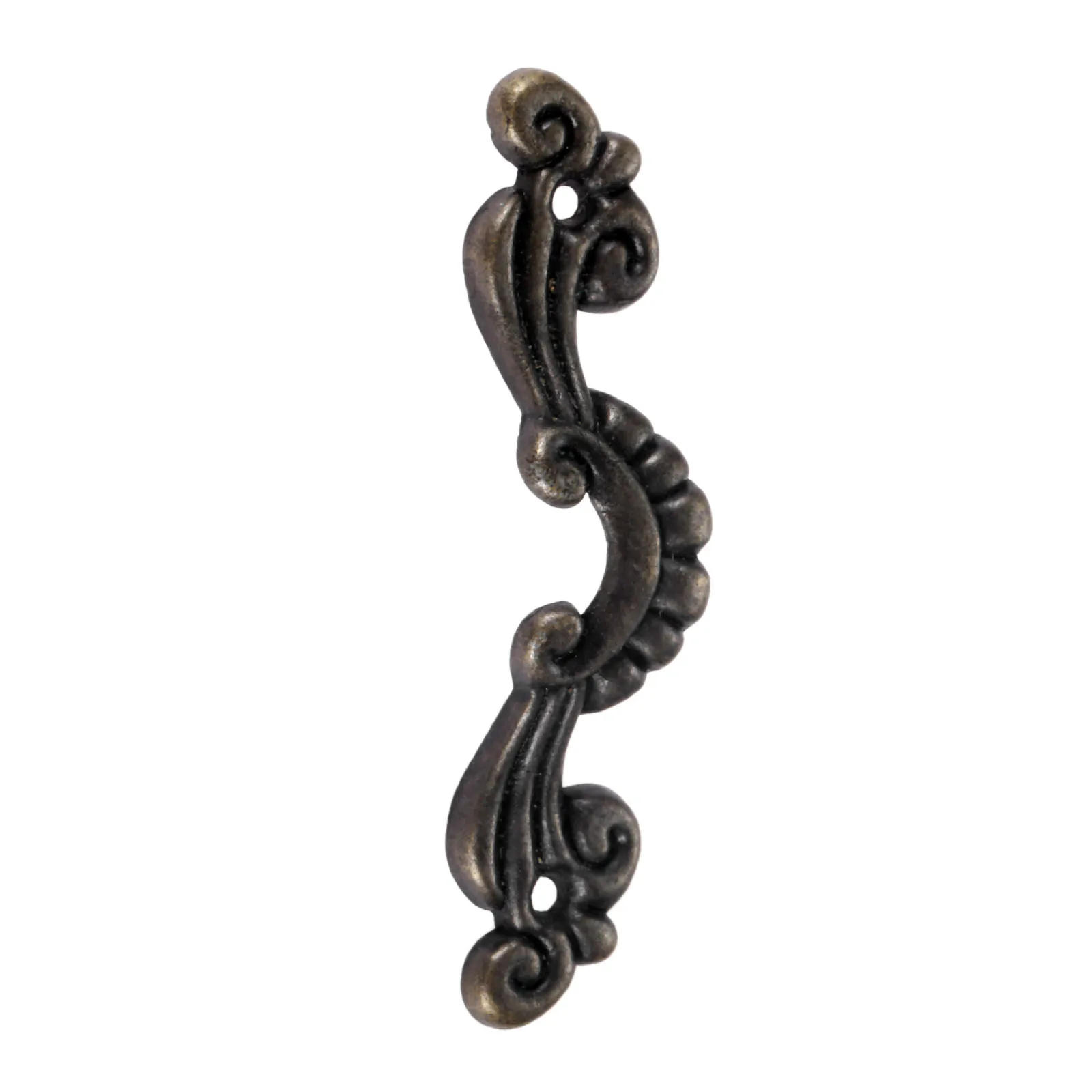 Description Picture 5 of item10 Pcs Flower Lace Handles Wood Box Pull Vintage Knobs Furniture Fittings for Door Cupboard Kitchen Drawer +screw Antique Bronze