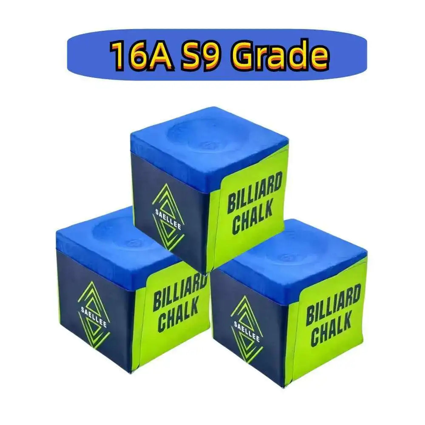 Description Picture 2 of item3pcs 16A(S9 Grade ) Billiards Chalks Pool Cue Tip Tako Chalk Snooker Billiard Cue Stick No-slip