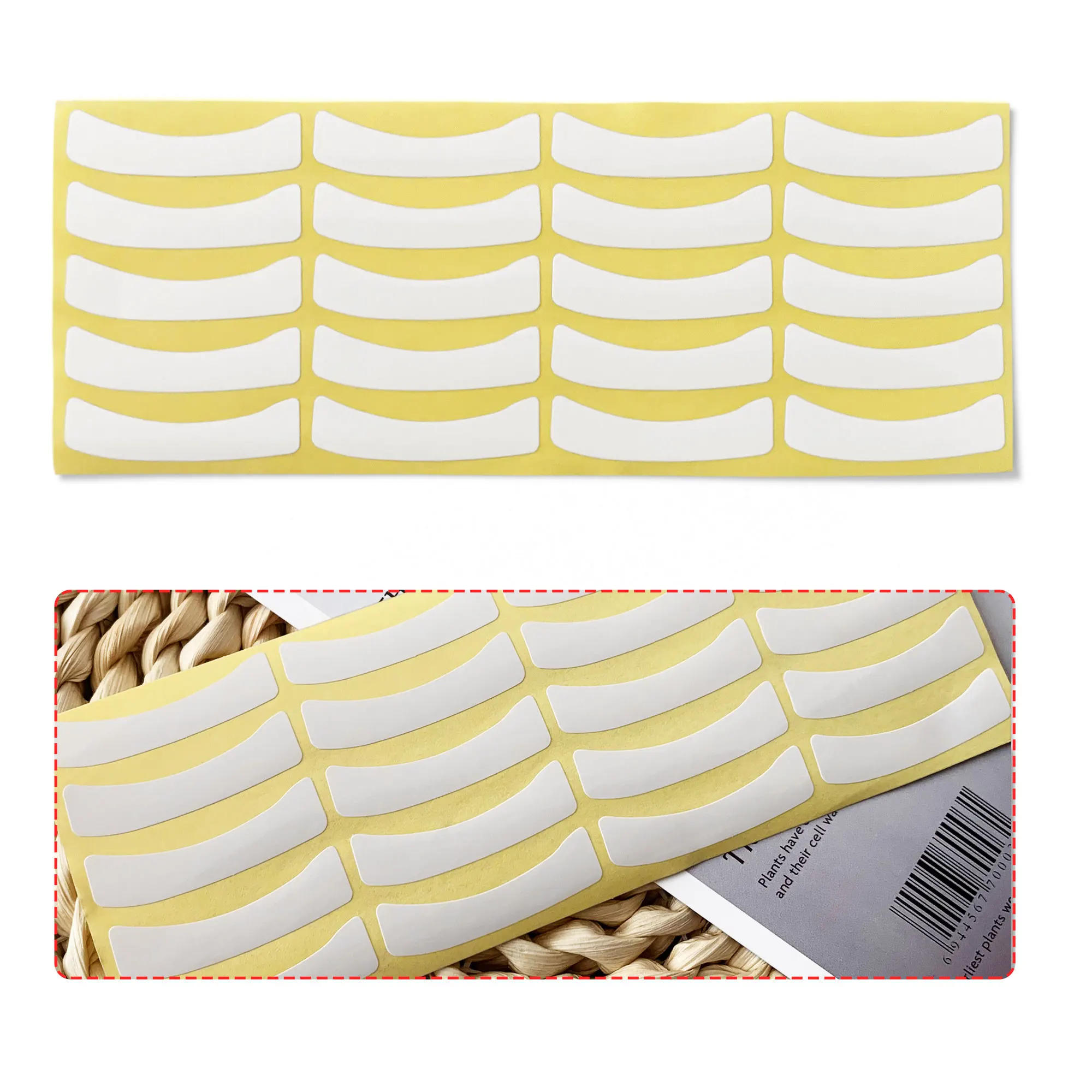 Description Picture 6 of item100/200/300Eyelash Extension Paper Patches Grafting Lash Under Eye Pad Tips Sticker Natural Eyelashes Makeup Paper Adhesive Tape