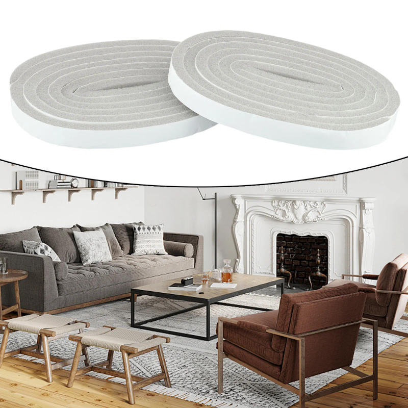 Description Picture 5 of itemBrand New Useful Sealing Strip Tool Door Seam Gray/white Sponge Strip Waterproof Windproof Windshield 1pcs/2pcs