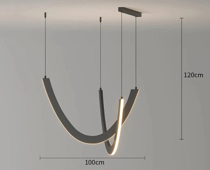 Description Picture 4 of itemModern bedroom decorative dining room led Ceiling lamps Pendant lights indoor lighting interior lighting Ceiling lamp chandelier