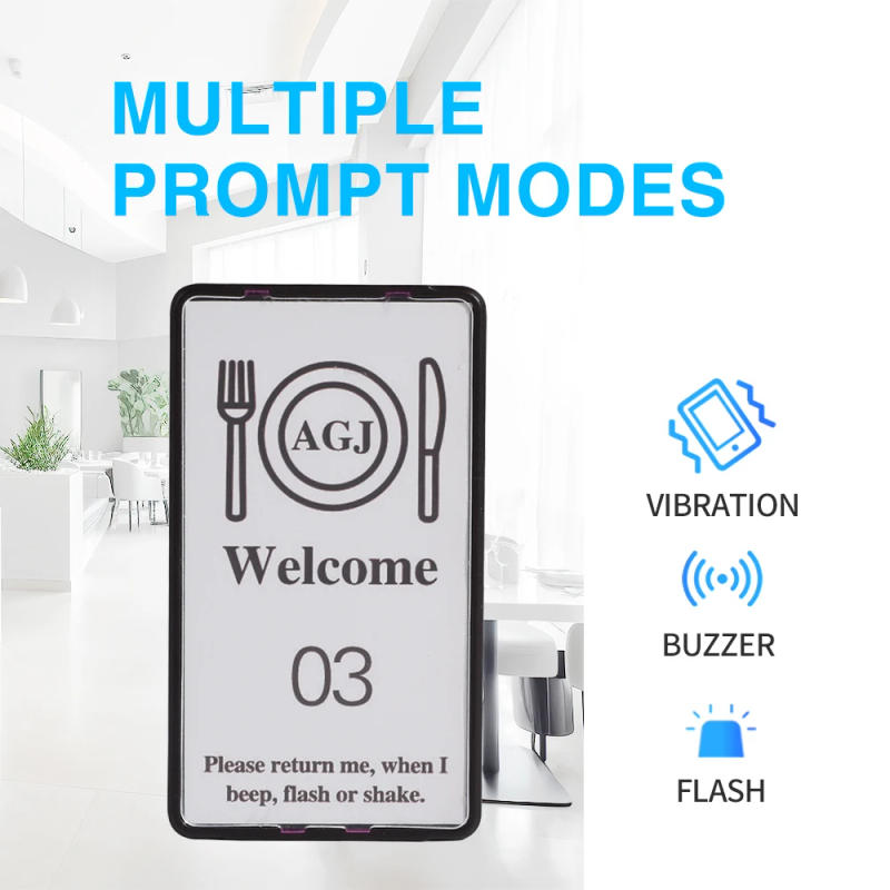 Description Picture 6 of itemWirelesslinkx Restaurant Pager System 20 Buzzers 1 Keypad Wireless Calling System for Restaurant Food Court Food Truck Church