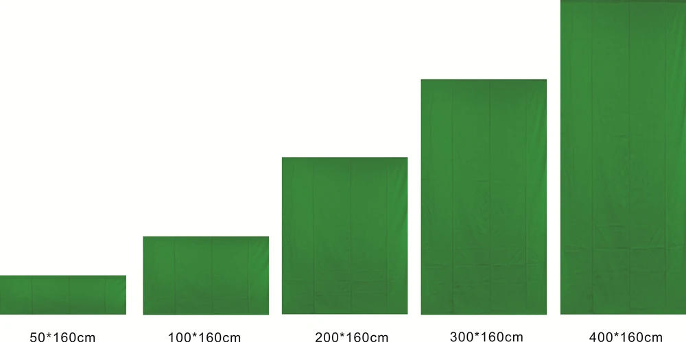 Description Picture 4 of itemPhotography Backdrops Green/White/Black/Grey Muslin Cotton Green Screen Chromakey Photo Background Cloth For Photo Shoot Props