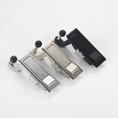 708 Cabinet Zinc Alloy Plane Security RV Lever Panel Push Button Panel lock with Distribution Box Compression Trigger Lock Latch