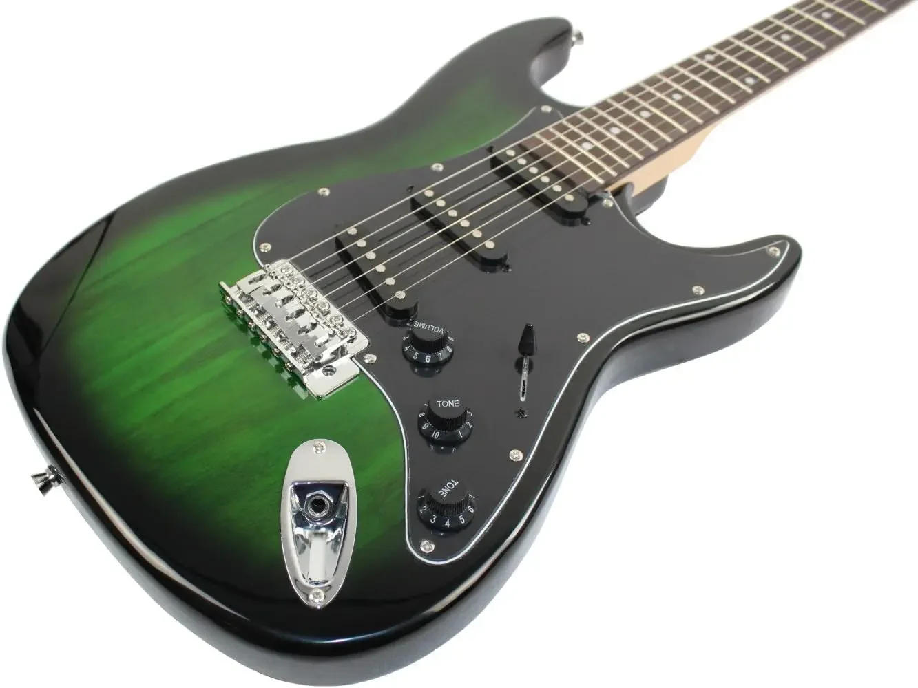 Description Picture 4 of itemBeginner Series Electric Guitar with Case, Strap, Cable, Capo, Picks, Electronic Tuner, String Winder and Polish C