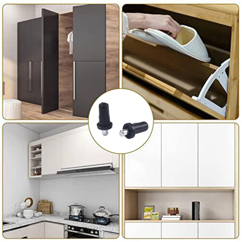 Description Picture 5 of item30pcs Cabinet Door Shutter Repair Spring Loaded Pins Damper Furniture Connector 26x11.6x7.4mm Hardware Home Improvement