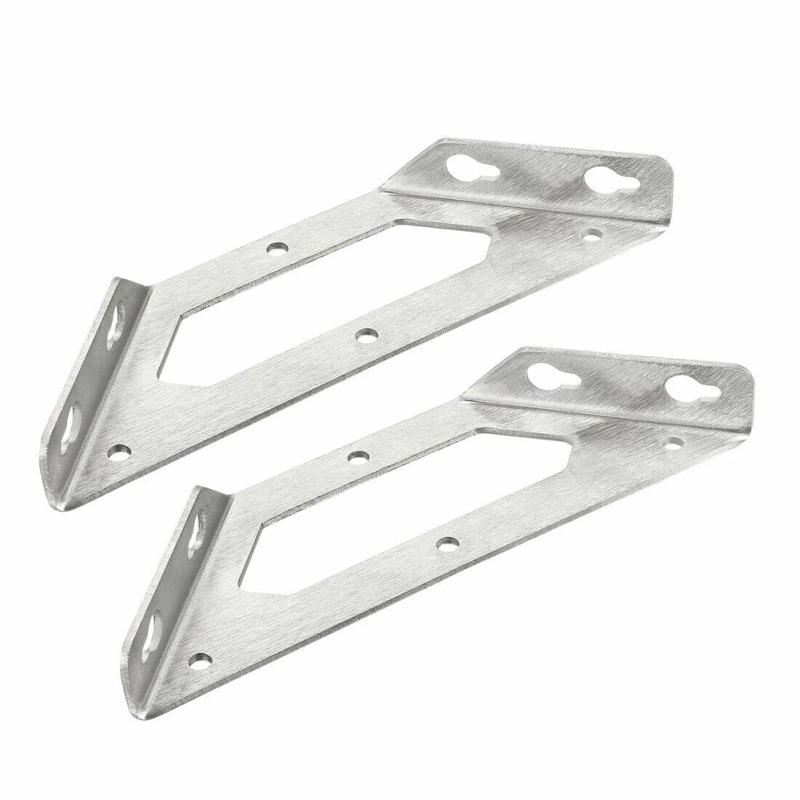 Description Picture 2 of itemStainless Steel Corner Brackets Support Right Triangular Reinforcement 2PCS Stainless Steel Angle Corner Brackets