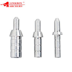 60pcs Linkboy Archery Arrow Nock Pin Aluminium 3.2/4.2/6.2mm DIY Accessories for Bow Hunting Archery Shooting