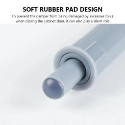 10 PCS Damping Buffer Soft Silent Close Invisible Kitchen Cabinet Door Stop Drawer Buffer With Screw Furniture Hardware Accessor