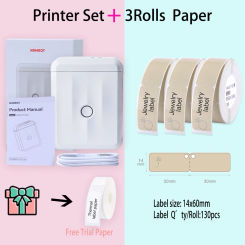 Niimbot D110 Label Maker Machine Mini Pocket Thermal Label Printer All in One DIY Date Sticker Label Machine Various Label Paper