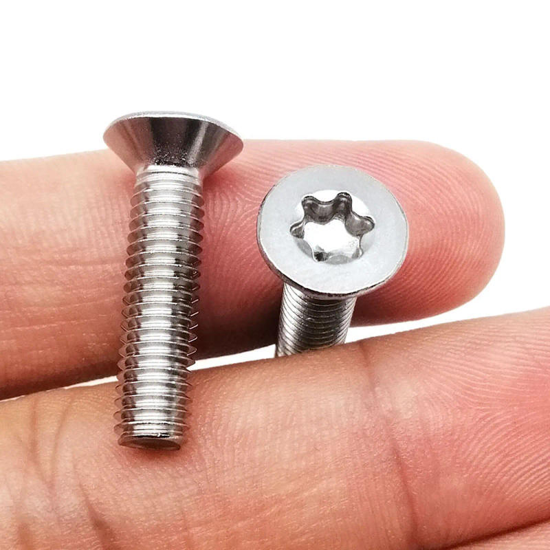 Description Picture 4 of item400pcs/box M2 M3 GB2673 Torx Flat Countersunk Head Screw Bolt Hex Nut Mix Size Assortment Set Kit 304 A2-70 Stainless Steel