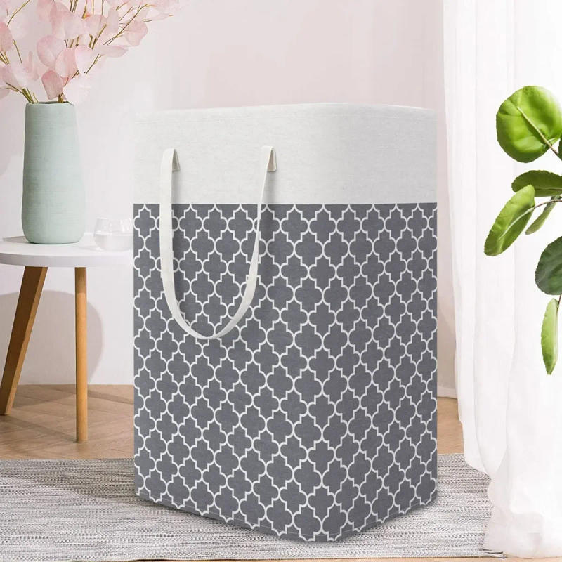 Description Picture 5 of item75L Folding Laundry Hampers Large Capacity Clothes Storage Basket Waterproof Simple Clothes Storage Box Foldable Organizer Bag