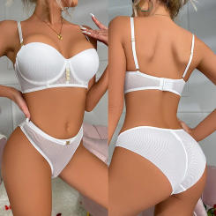 Half Cup Brassiere Gathered Cup Bralette Anti Sagging Padded Underwear Bra With Push Up Padding Comfortable Lingerie Sexy Outfit