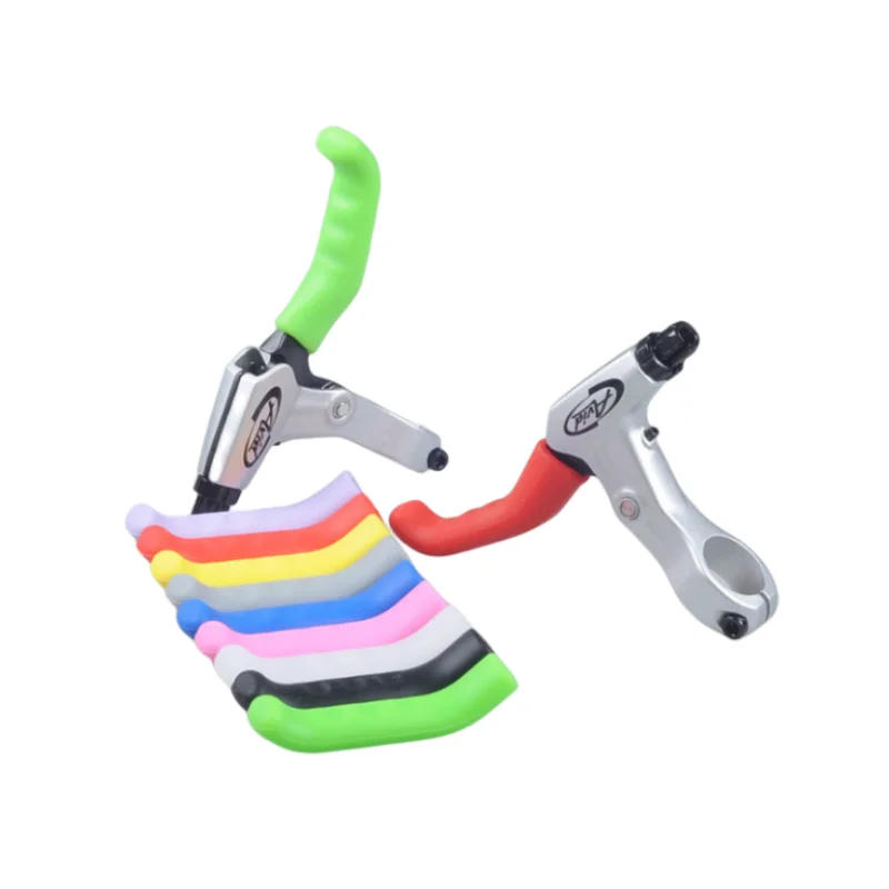 Description Picture 3 of itemBicycle Brake Handle Cover Silicone MTB Grips Bicycle Handlebar Protect Cover Anti-slip Bicycle Protective Gear Bike Accessories