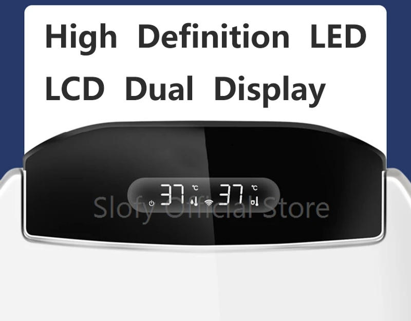 Description Picture 4 of itemSmart Toilet Cover Bidet Toilet Seat Remote Control Black LED Nightlight Elongated Air Dryer Multiple Spray Modes Nozzle