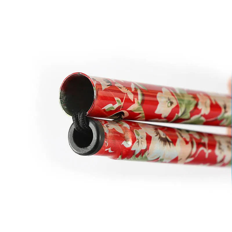 Description Picture 4 of itemWalking Sticks For Elderly Women Men Lightweight Foldable Telescopic 93cm Adjustable Folding Floral Metal Cane Climbing Hiking