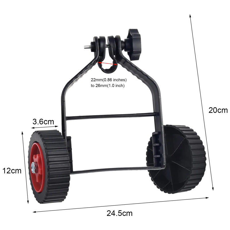 Description Picture 4 of itemUniversal String Trimmer Grass Eater We Ed Cutter Adjustable Support Wheels Set For Outdoor Garden Cordless Grass Trimmer