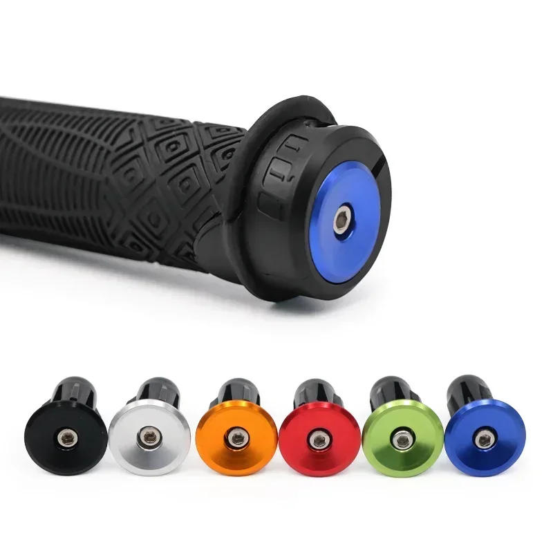 Description Picture 5 of item1Pc Bicycle Handlebar End Caps Lightweight Multi-Color Aluminum Alloy MTB Mountain Handle Bar Grips End Plugs Bike Accessories