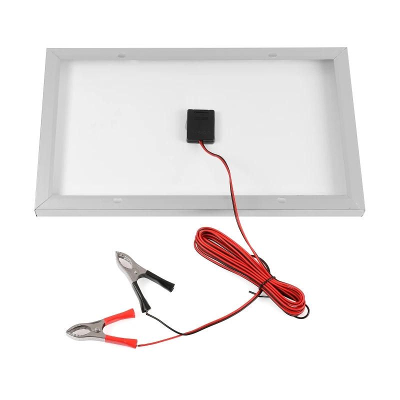 Description Picture 5 of itemSolar Panel 18V 20W Portable Controller Power Set Alligator Clip Outdoor Rechargeable Household Solar Generator Solar Charger RV