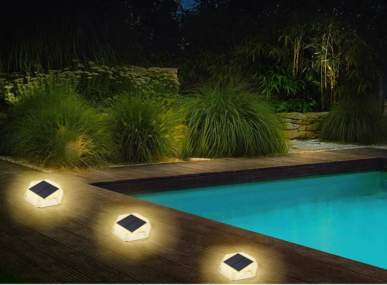 Description Picture 3 of itemSolar Lawn Lamp Outdoor Garden Light Waterproof Powered Light Illuminate Home Courtyard Underground Decor Outside LED Lights