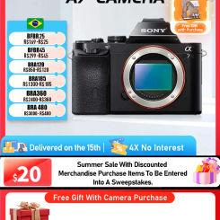 Sony Alpha A7 II A7 III A7S A7R II A7R III Full Frame Mirrorless Camera Digital Compact Camera 4K Professional Photography（Used）
