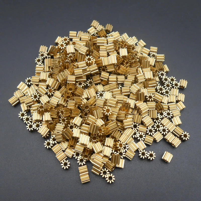 Description Picture 2 of item10Pcs 0.5M 13T Brass Gear Spur Pinion Mechanical 0.5 Modulus Bore Aperture 1.98MM 2.02MM 2.98MM 3.16MM 13 Teeth H 3.5/5/6/8/10MM