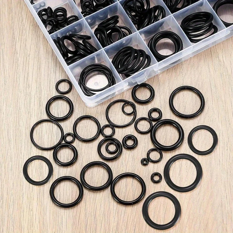 Description Picture 6 of item360pcs Oil-Resistant Rubber O-Rings Set 24Sizes for Plumbing Automotive Maintenance Seals Gaskets for Air and Gas Connections