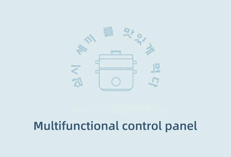 Description Picture 4 of item2L Electric Rice Cooker Cooking Pot Mini Multicooker Lunch Box Rice Cookers Hotpot Non-stick Electric Skillet Food Steamer 220V