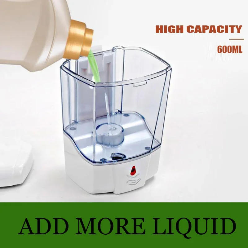 Description Picture 4 of itemAutomatic Liquid Soap Dispenser Touchless Sensor Bathroom Smart Soap Machine 700ML Electric LiquidSoap Dispenser Pump Container