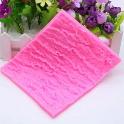 Bark Texture Mat Liquid Silicone Mold DIY Fondant Cake Rim Chocolate Dessert Pastry Decoration Kitchen Baking Accessories Tools