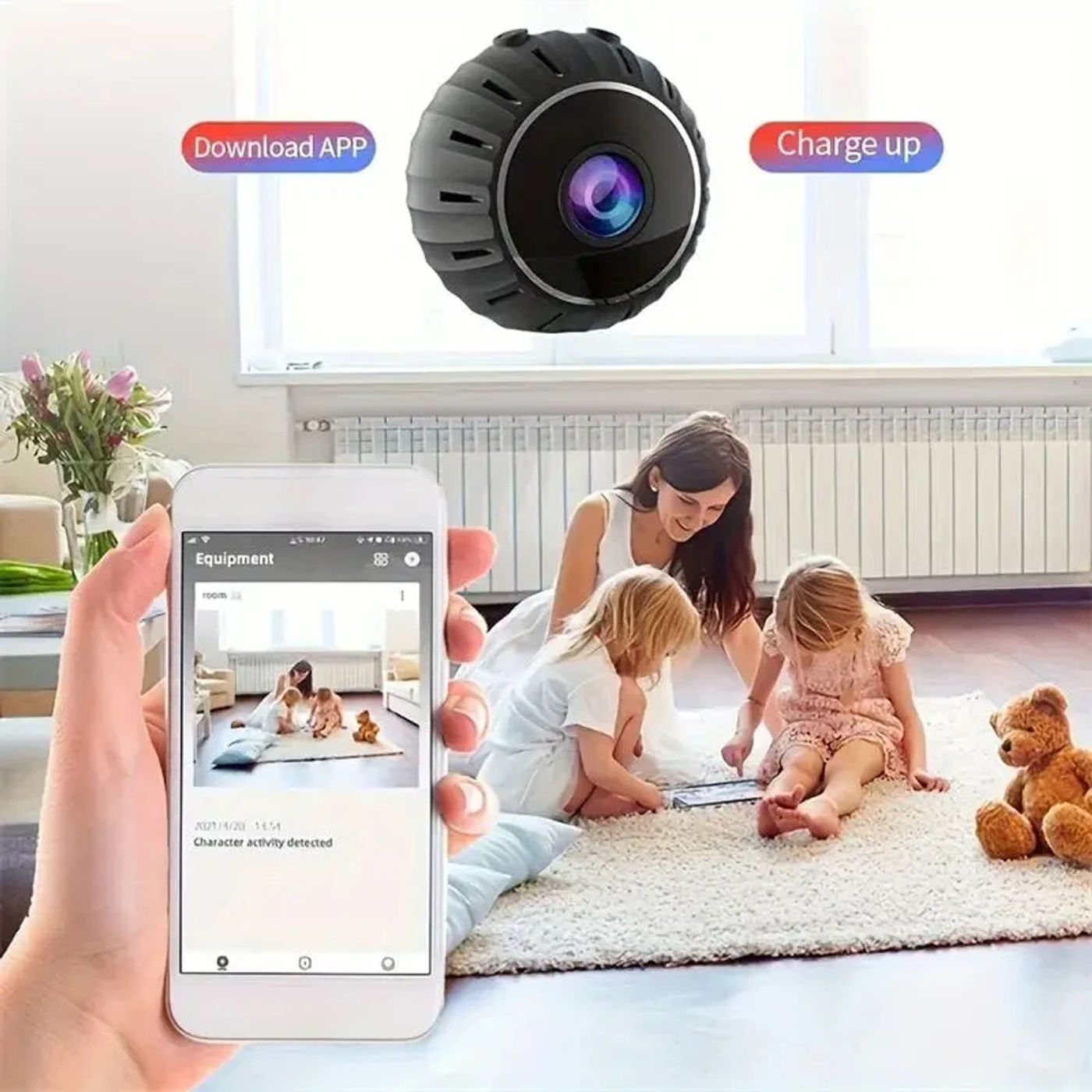Description Picture 2 of itemXiaomi X10 HD Mini Camera 1080P Home WiFi Security Camera Wireless Nanny Cam Baby Monitoring Motion Detection Smart Recorder