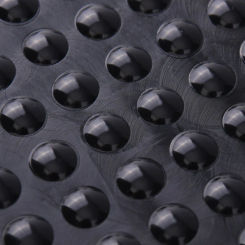200Pcs 9x2MM Self-Adhesive Silicone Rubber Feet Pads Furniture Cabinet Laptop Door Stops Bumpers Shock Absorber