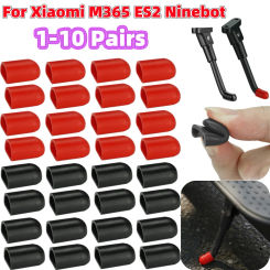 10-1Pair Scooter Silicone Kickstand Foot Support Protective Cover Footrest Sleeve for XIAOMI M365 ES2 Ninebot Electric Scooter
