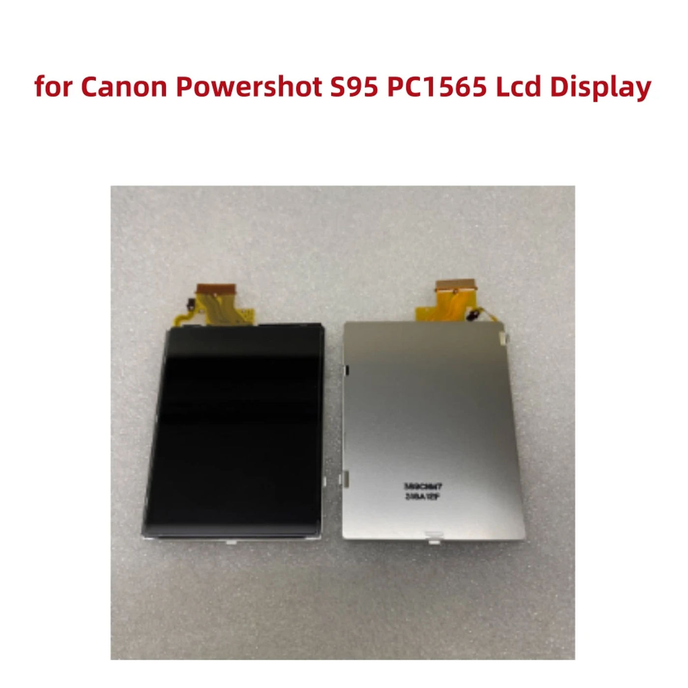 Description Picture 2 of itemAlideao-New LCD Screen Display for Canon Powershot S95 PC1565 with Backlight Outer Glass Camera Replacement Part
