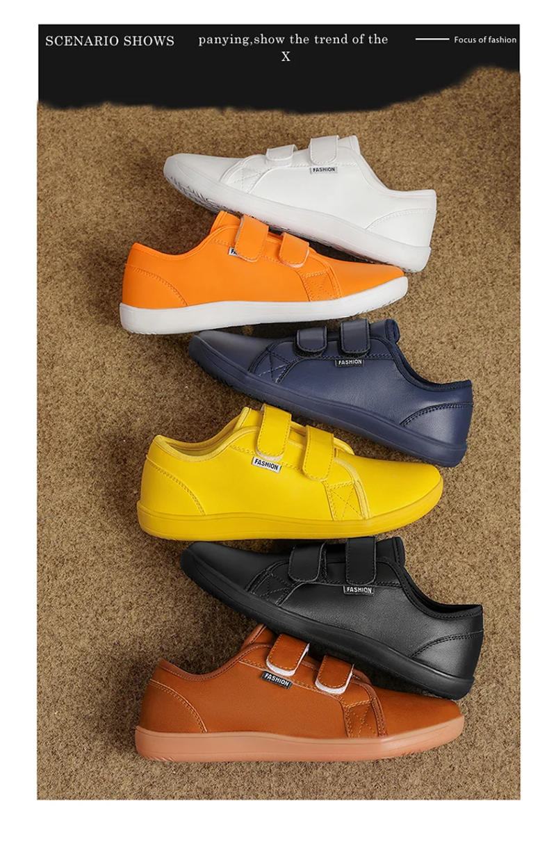 Description Picture 4 of itemMens/Women Barefoot Walking Shoes Wide Toe Zero Drop Minimalist Shoes Leather Comfortable Casual Shoes for Gym Driving Office