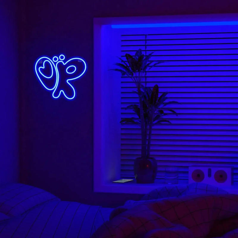 Description Picture 4 of itemOK Snail Neon Signs for Wall Decor LED Neon Light Sign for Wedding Birthday Party Kids Room Bedroom Gifts for Children Kids Girl