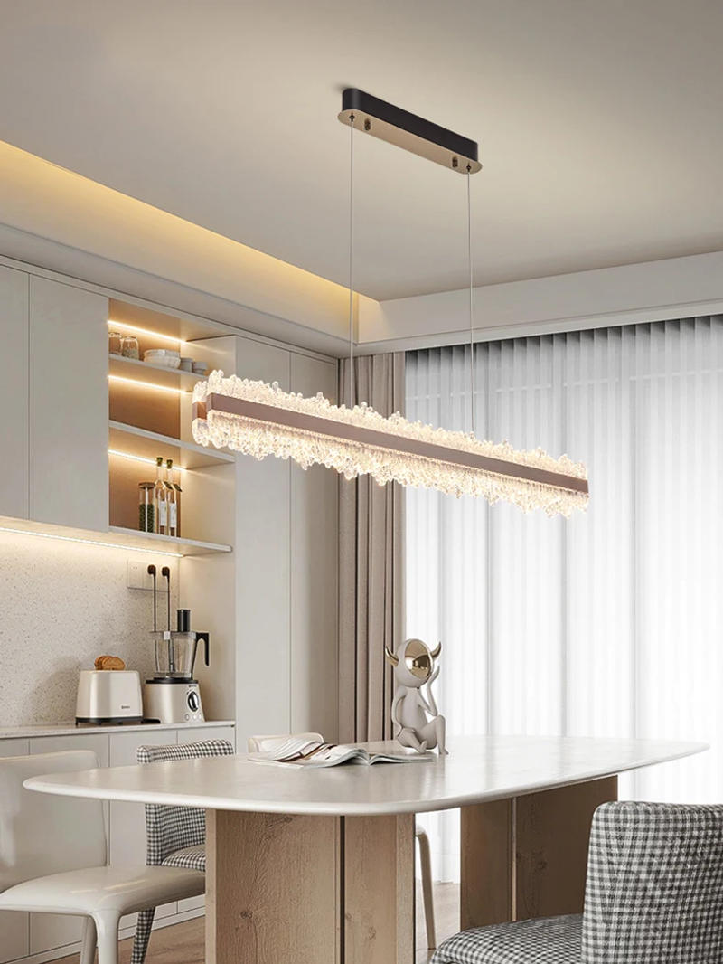 Description Picture 6 of itembedroom decor Pendant lamp led lights for room indoor Chandelier lighting Chandeliers Ceiling lamps for living room decoration