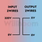 220V Single Out