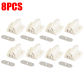 8Pcs Cream-Colored