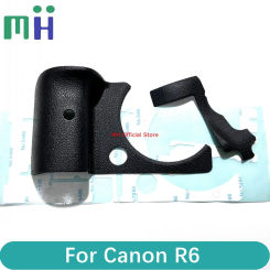 Original NEW For Canon R6 (First Generation) Grip Rubber Handle Cover CB5-7843 + Thumb Rubber Camera Repair Spare Part