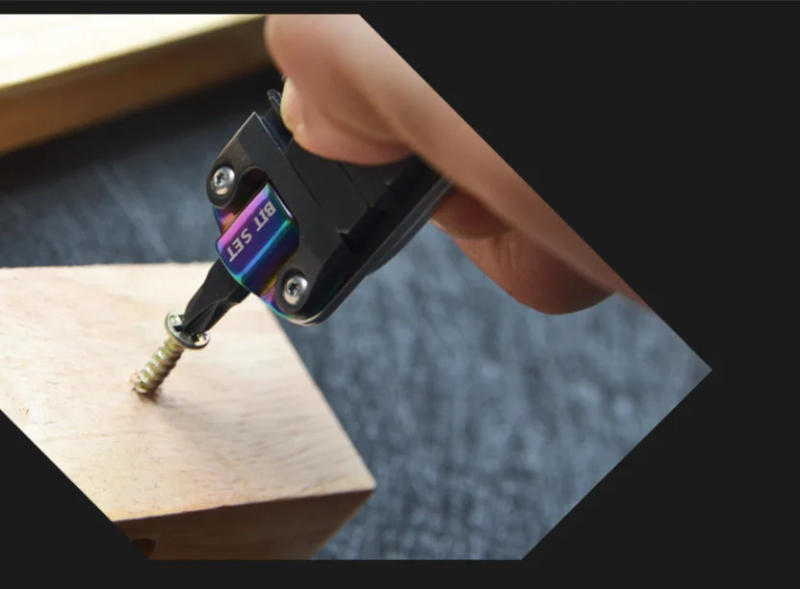 Description Picture 6 of itemMultifunctional Screwdriver Pocket Fold Mini Knife EDC Portable Keyring Keychain Outdoor Camping Utility Gadget To Open Box