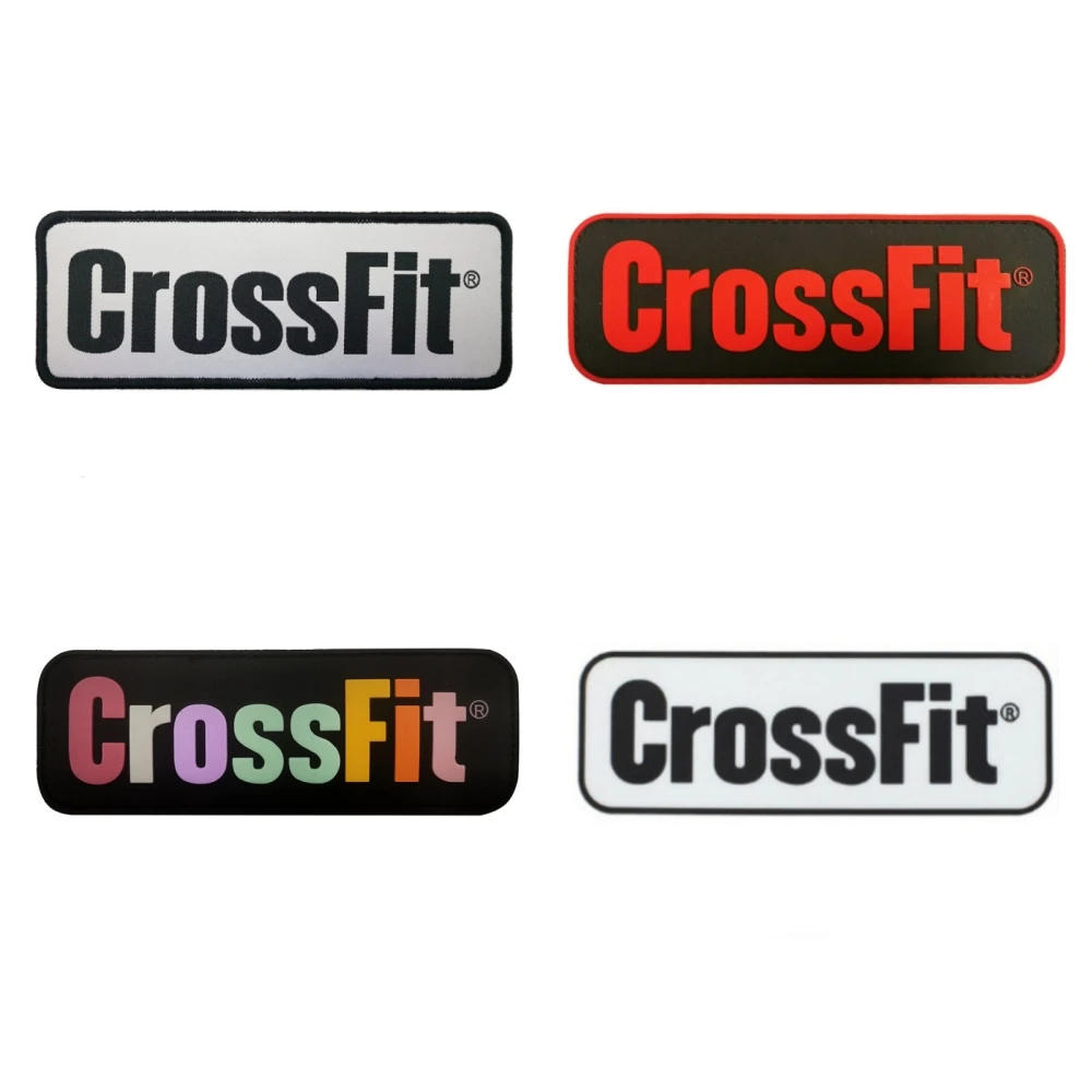 Description Picture 2 of itemCrossfit PVC Patches Tactical Accessories Morale Badges on Backpack Decoration Stickers Hook and Loop Patches and Appliques