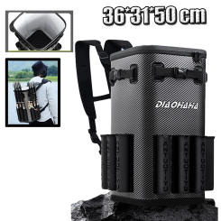 Large capacity  Fishing Bucket chair fishing bag Multifunctional Fishing Bucket Rod Bait Reel Storage Bag Live Fish Box backpack