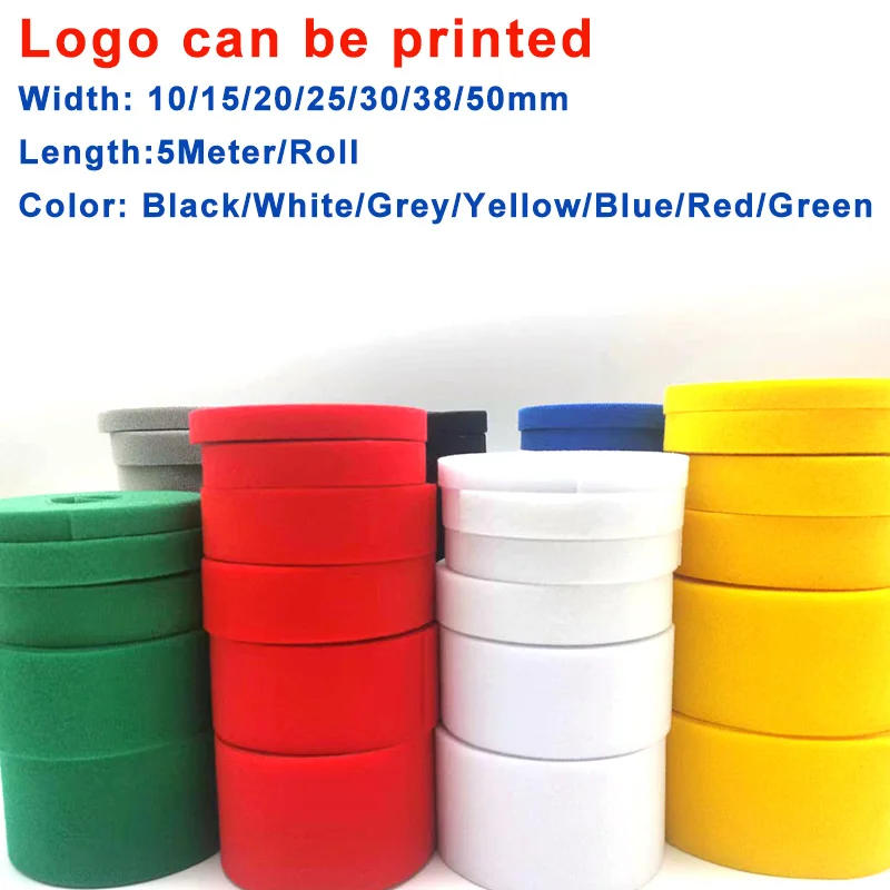 Description Picture 5 of item5M/Roll Reusable Fastening Tape Cable Ties Roll Double Side Hook Roll Hook and Loop Adhesive Fastener Straps For Wire Organizer