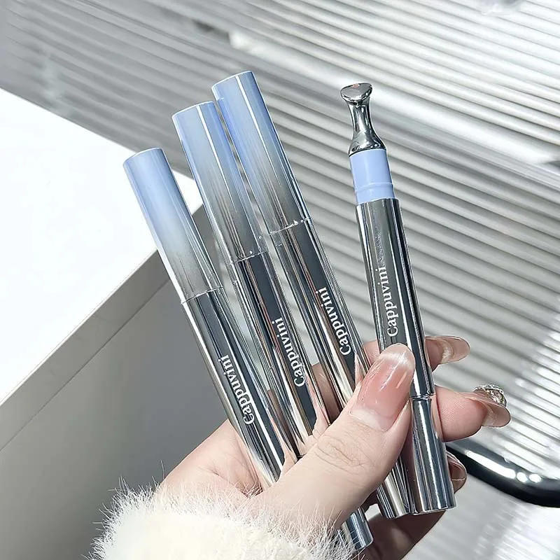 Description Picture 5 of itemRaspberry Pink Mirror Water Lip Gloss Serum Lip Glaze Oil Plumping Lipstick Moisturizer Non-sticky Makeup with Metal Brush Head